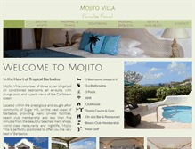 Tablet Screenshot of mojitovilla.com